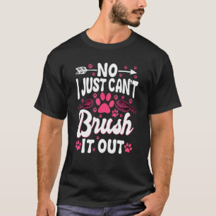 Hundefriseur Pet Grooming Furologe Welpen Fell Ku T-Shirt