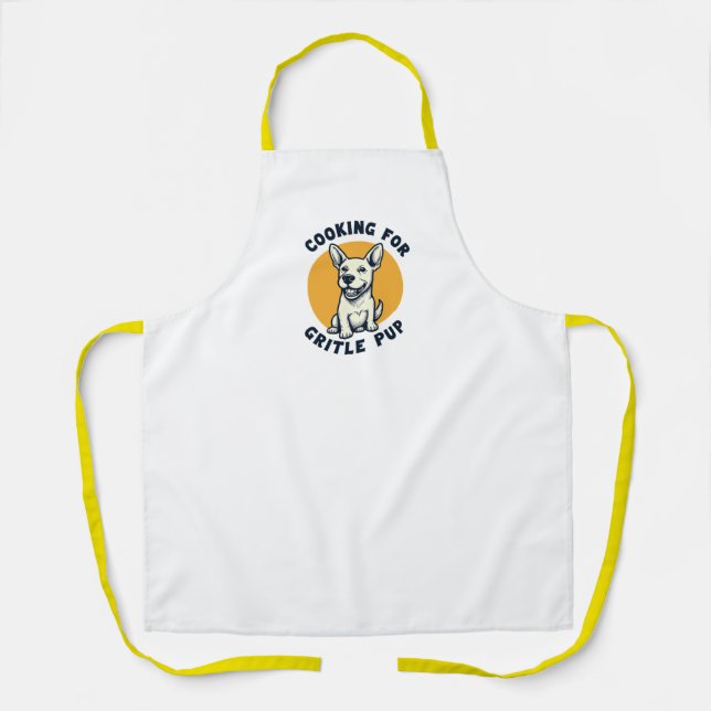 Hundefutter fertig schürze (Vorderseite)