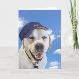 Hundegeburtstag Mit Hut Karte
