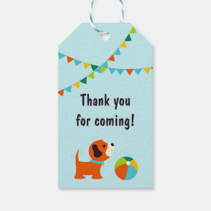 Hundegeburtstags-Dankeschön-Geschenk-Anhänger Geschenkanhänger