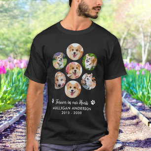 Hundegedanken Personalisiert 7 FotoCollage T-Shirt