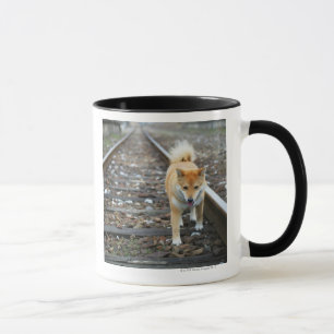 Hundegehende Bahn Tasse