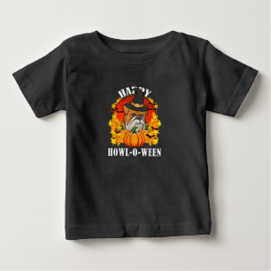 Hundegeschenk Bulldog Halloween-Geschenk für Hun Baby T-shirt