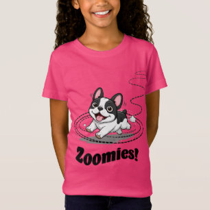 Hundegeschenk-Cute Französische Bulldogge Zoomies  T-Shirt