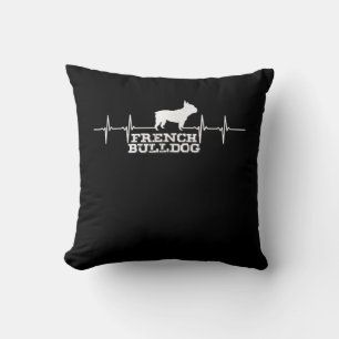 Hundegeschenk   French Bulldog Heart Kissen