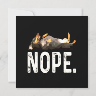 Hundegeschenk   Miss Dachshund. Nein. Einladung