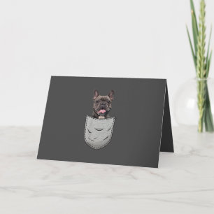 Hundegeschenk Niedliche Bulldog Hunde Liebhaber Feiertagskarte