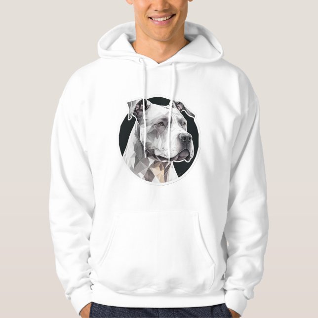 Hundegesicht Hoodie (Vorderseite)