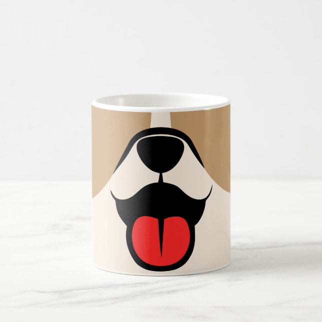 Hundegesicht Kaffeetasse (Mittel)