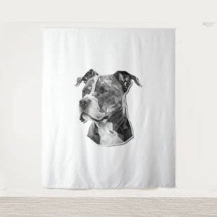 Hundegesicht Wandteppich