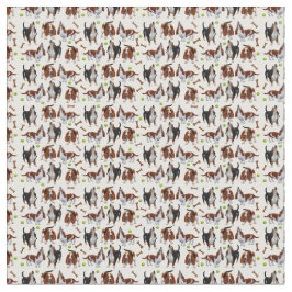 Hundegewebe HeulensBasset Hound Stoff