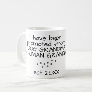 Hundegroßmutter zur menschlichen Großmutter Kaffeetasse