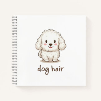 Hundehaar, Don't Care Funny Notebook für Hunde-Lie Notizbuch
