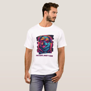 Hundehaare kümmern sich nicht   Funny Dog Lover T  T-Shirt