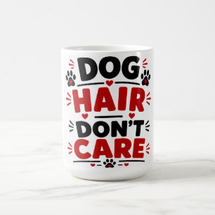 Hundehaare stören nicht kaffeetasse