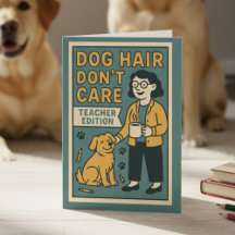 Hundehaare stören nicht – Lustige Lehrerausgabe fü