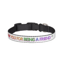 Hundehalsband DANKE, DASS DU EIN FREUND BIST!