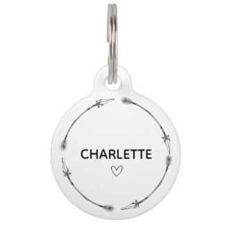 Hundehalsband-Tag Personalisiert Cat Tag Haustiermarke