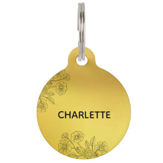 Hundehalsband-Tag Personalisiert Cat Tag Haustiermarke