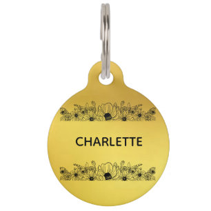 Hundehalsband-Tag Personalisiert Cat Tag Haustiermarke