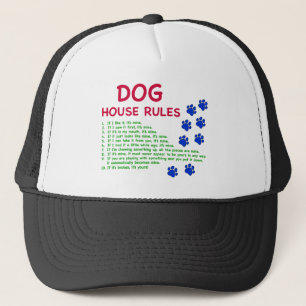 Hundehausregeln - Regeln, nach denen man lebt Truckerkappe