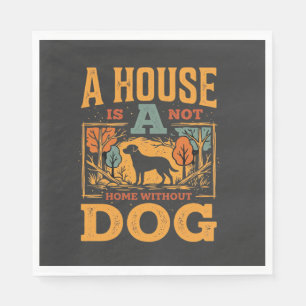 Hundeheim Vintage-Haus Serviette