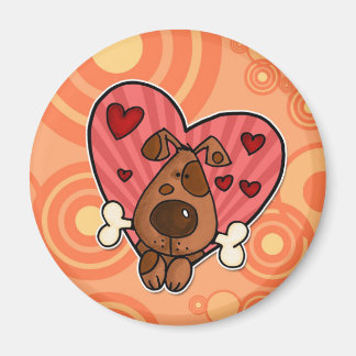 Hundeherz Magnet
