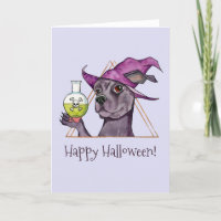 Hundehexe, glückliches Halloween