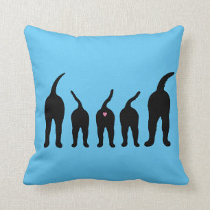 HundeHintern-Silhouette Kissen