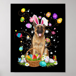 Hundehund Ostereier Jagen Bysket Ost Poster