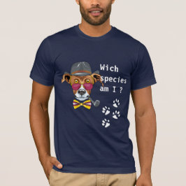 Hundehund Wich species am men dunkelblau T-Shirt