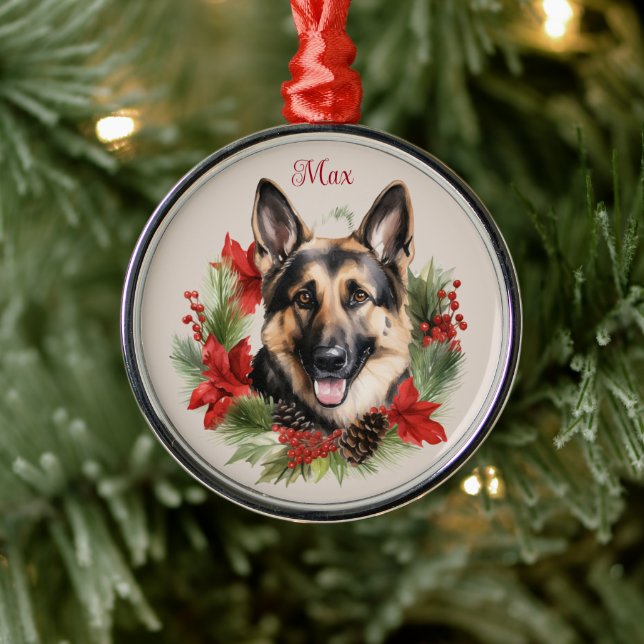Hundehütte Ornament Aus Metall (Baum)
