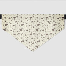 Hundehütten-Themen-Bandana