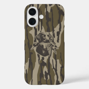 Hundejäger mit Hundeschwald-Camouflage iPhone 16 Hülle