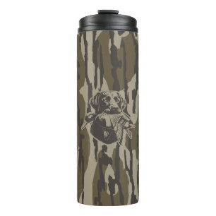 Hundejäger mit Hundeschwald-Camouflage Thermosbecher