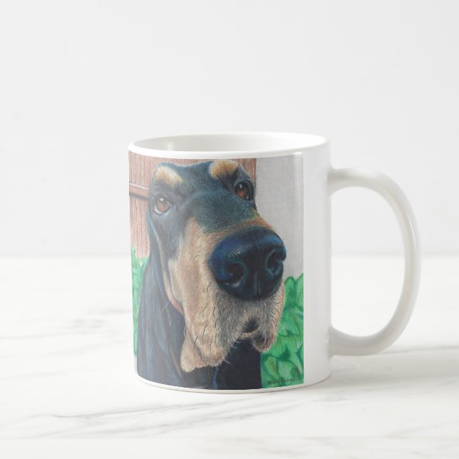 Hundekaffee-Tasse Kaffeetasse (Rechts)