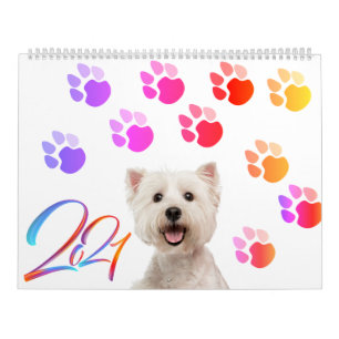 Hundekalender mit unterschiedlicher Rasse pro Mona Kalender