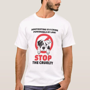 Hundekämpfender Protest T-Shirt