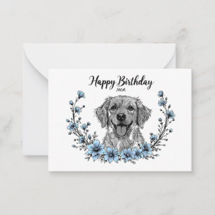 Hundekarte für Mama. Mitteilungskarte