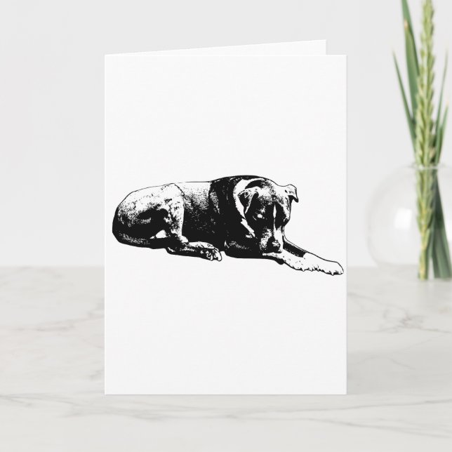 Hundekarte löschen karte (Vorderseite)