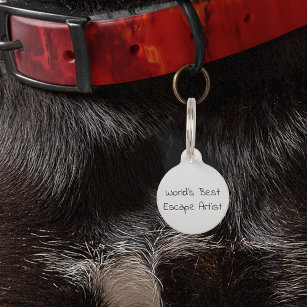 Hundekatze Witziger Spaß Anpassen ID verloren Haustiermarke