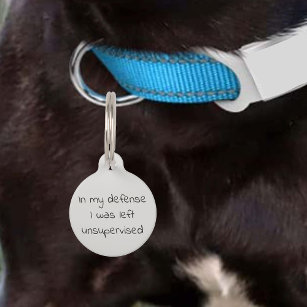 Hundekatze Witziger Spaß Anpassen ID verloren Haustiermarke