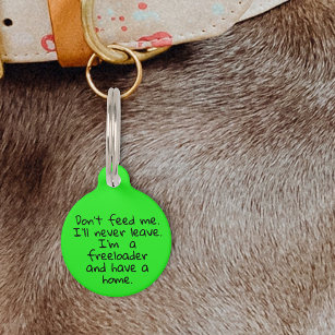 Hundekatze Witziger Spaß Passen ID Lost Pet Haustiermarke