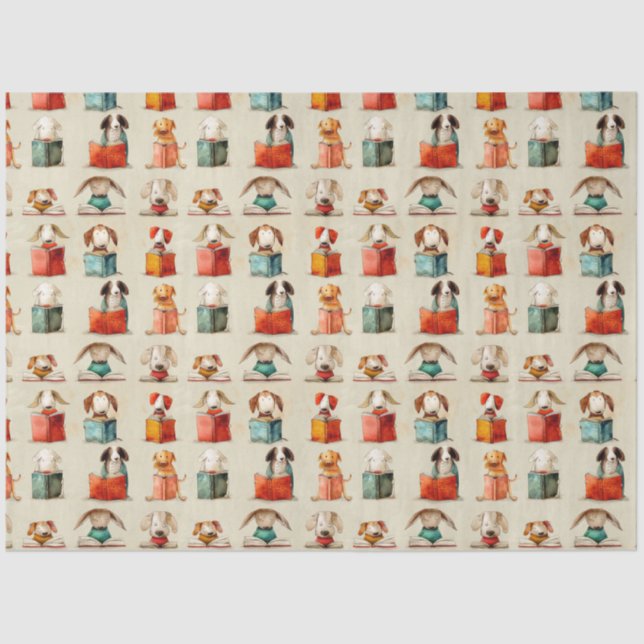 Hundeklub Seidenpapier (Vorderseite)