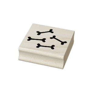 Hundeknochen Gummistempel
