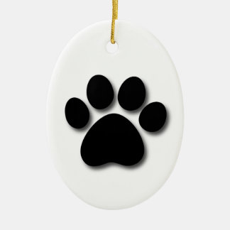 Hundeknochen und keramik ornament