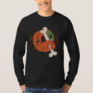 Hundeknochen Zombie Tod T-Shirt