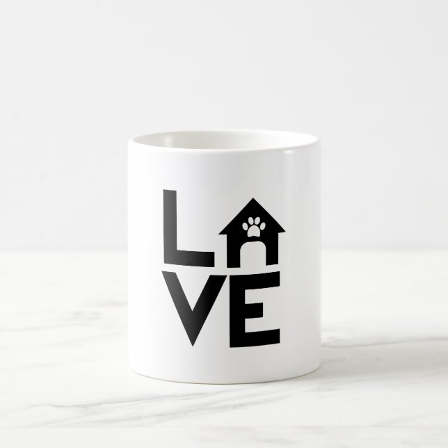 Hundeleben Kaffeetasse (Mittel)