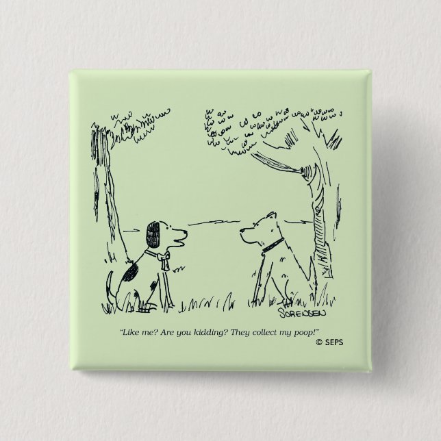 HundeLiebe Button (Vorderseite)