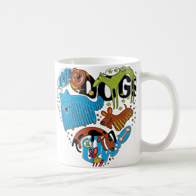 HundeLiebe-Tasse Tasse (Rechts)